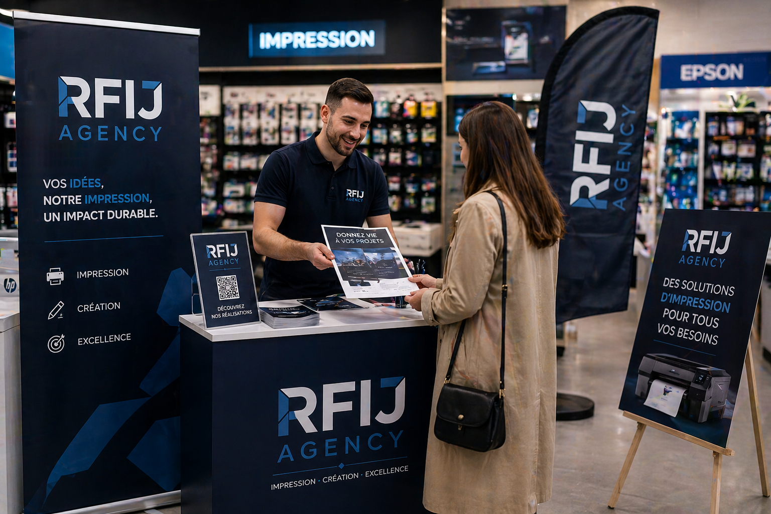 Activation RFIJ dans un point de vente